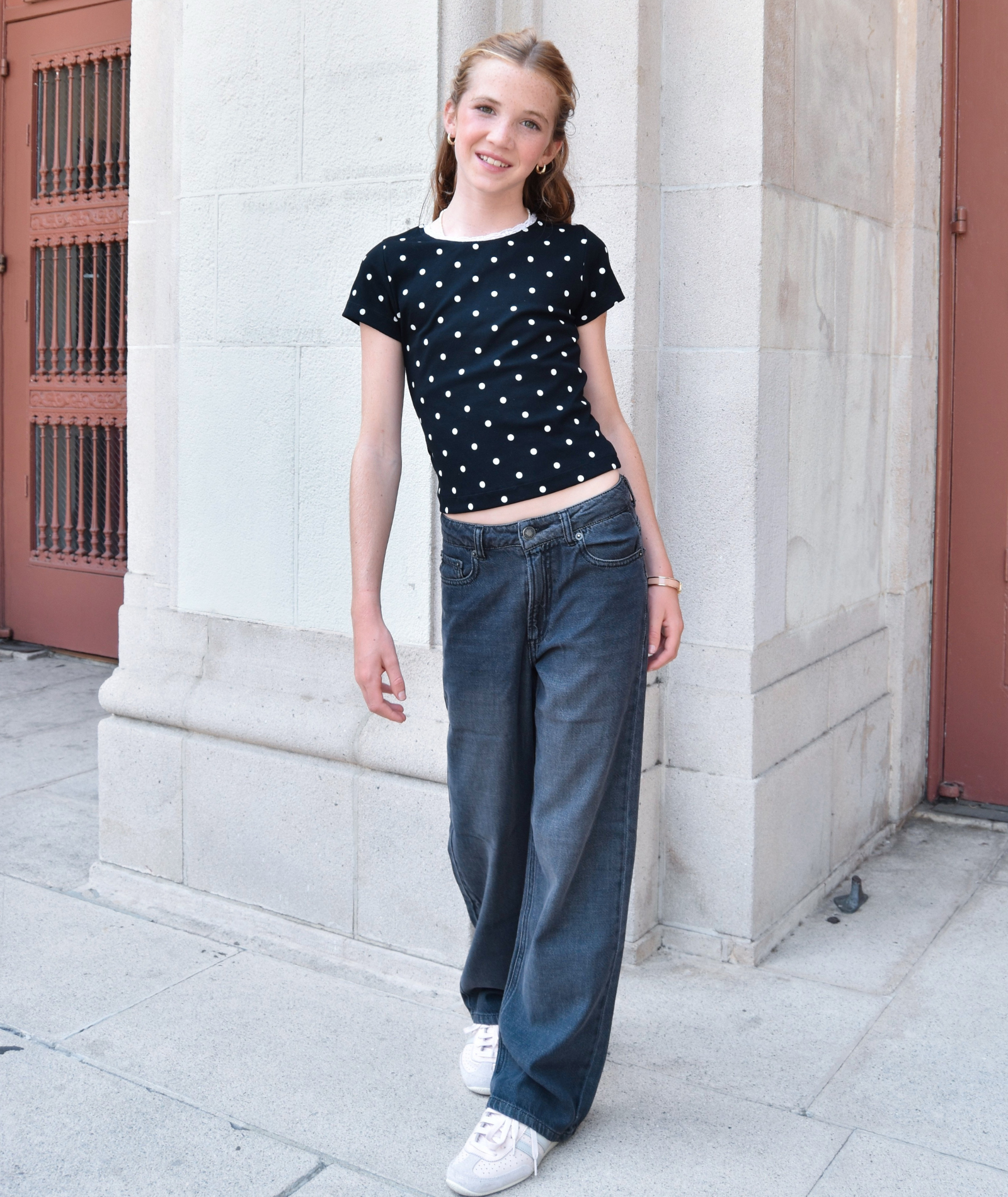 Katie J NYC Girls Brooklyn Vintage Black Jeans Girls Denim Katie J NYC Black Y/S (7/8)