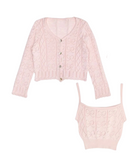 Mini Dreamers Girls Isabella Tank and Cardigan Girls Casual Tops Mini Dreamers