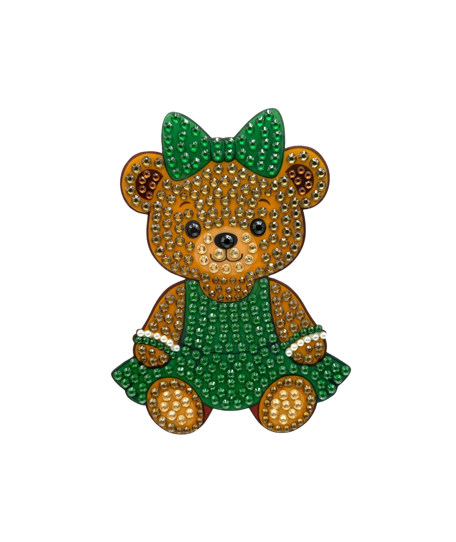 Sticker Beans Big Camp Cheer Bear Sticker Camp Sticker Beans Green