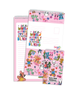 iScream Humberto Foldover Stationery Camp iScream Multi