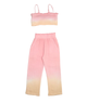Mini Dreamers Girls Cabo Dip Dye Set Girls Casual Bottoms Mini Dreamers Pink Y/S (7/8)