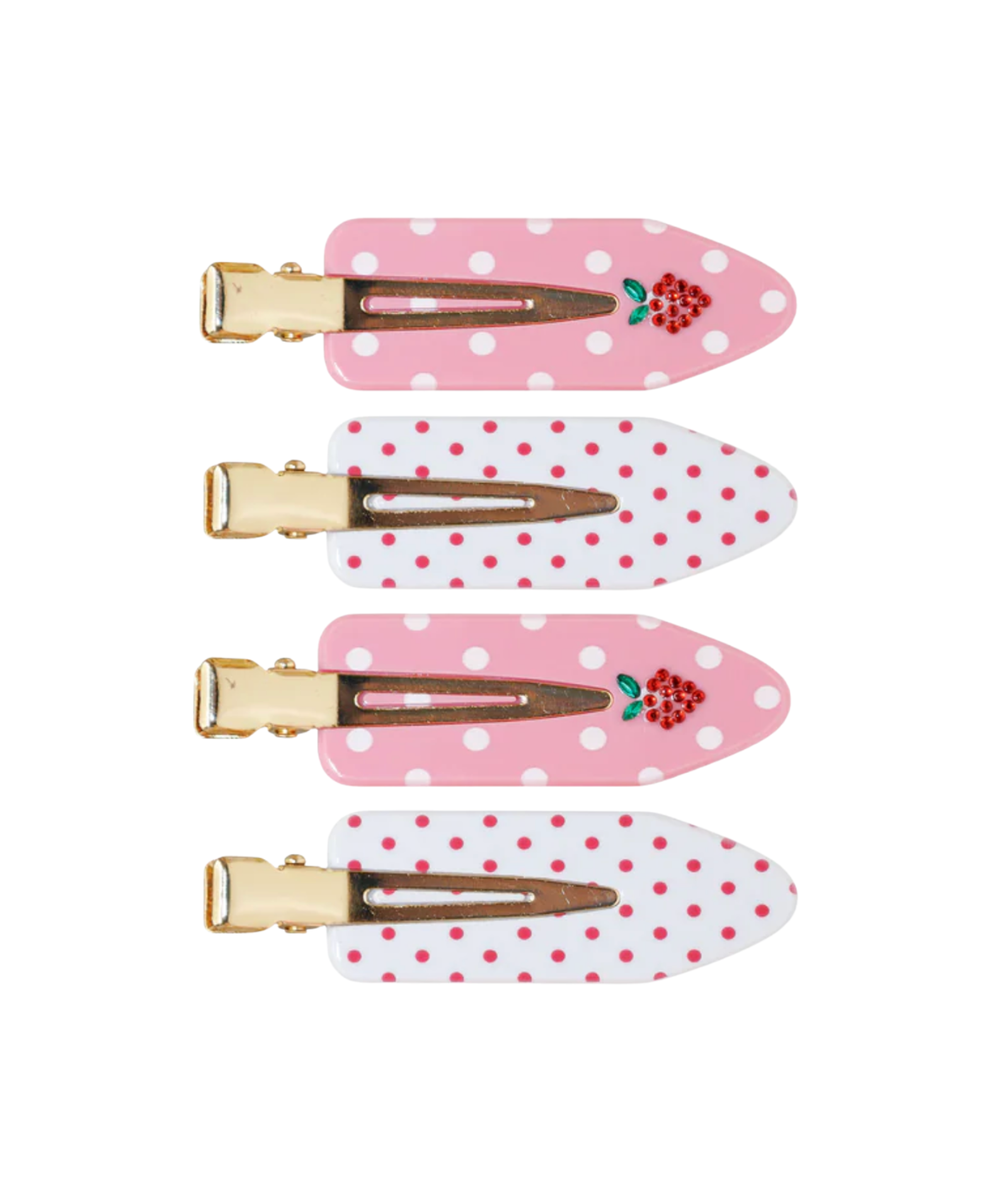Emi Jay Popstar Clips in Sweet Berry Dot Accessories Emi Jay Multi
