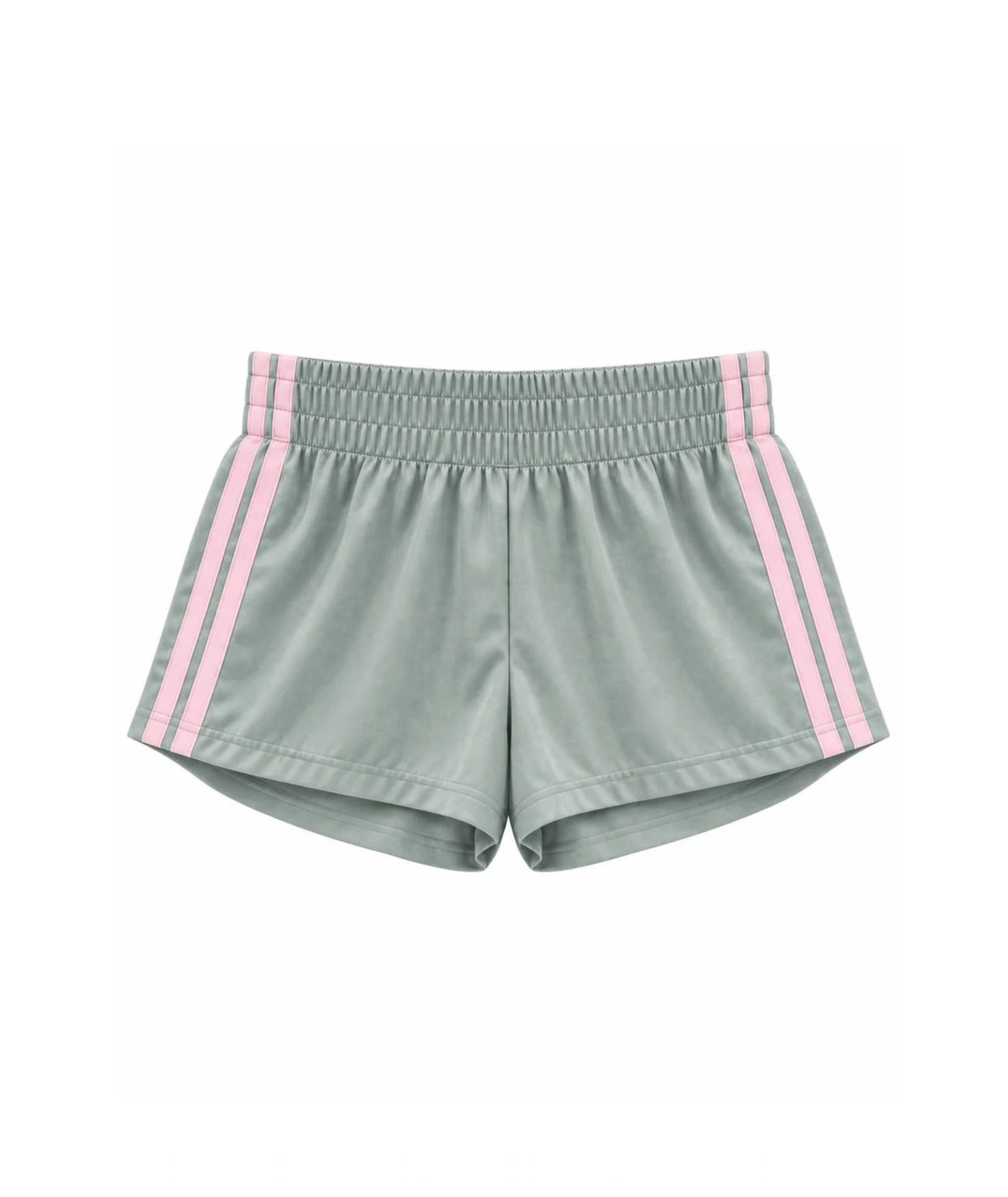 Katie J NYC Girls Jordyn Shorts Sage/Baby Pink