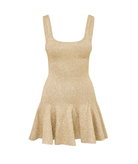 Love Shack Fancy Women Sarajane Dress Honey Gold Womens Casual Dresses Love Shack Fancy