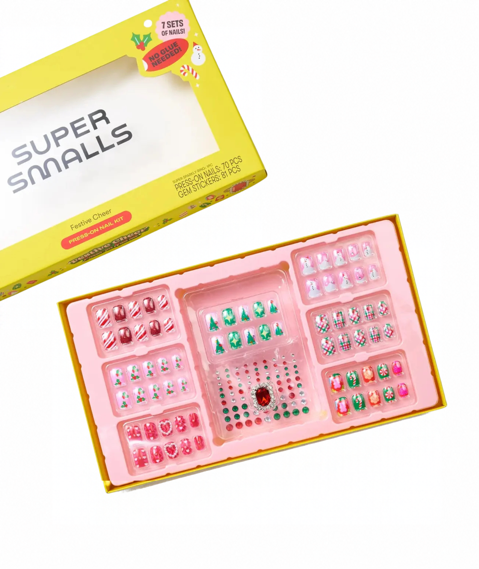 Super Smalls Festive Cheer Press On Nail Kit