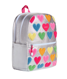 State Bags Kane Kids Double Pocket Backpack Happy Fuzzy Hearts Accessories State bags