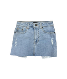 Katie J NYC Girls Miami Light Wash Denim Skirt Girls Denim Katie J NYC Denim Y/S (7/8)