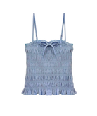 Katie J NYC Girls Alma Top Girls Casual Tops Katie J NYC Mystic Blue Y/S (7/8)