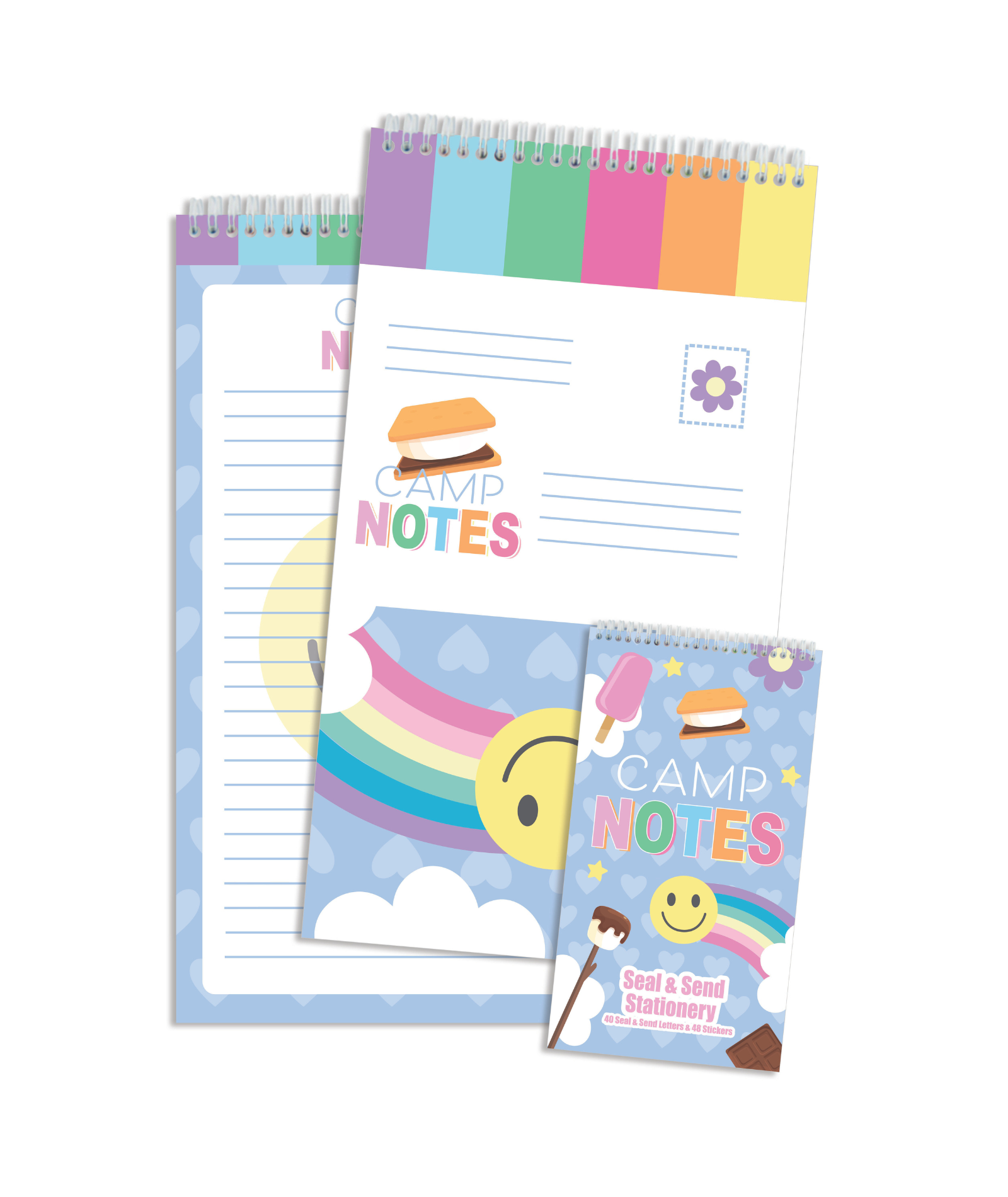 iScream Camp Notes Seal and Send Stationery