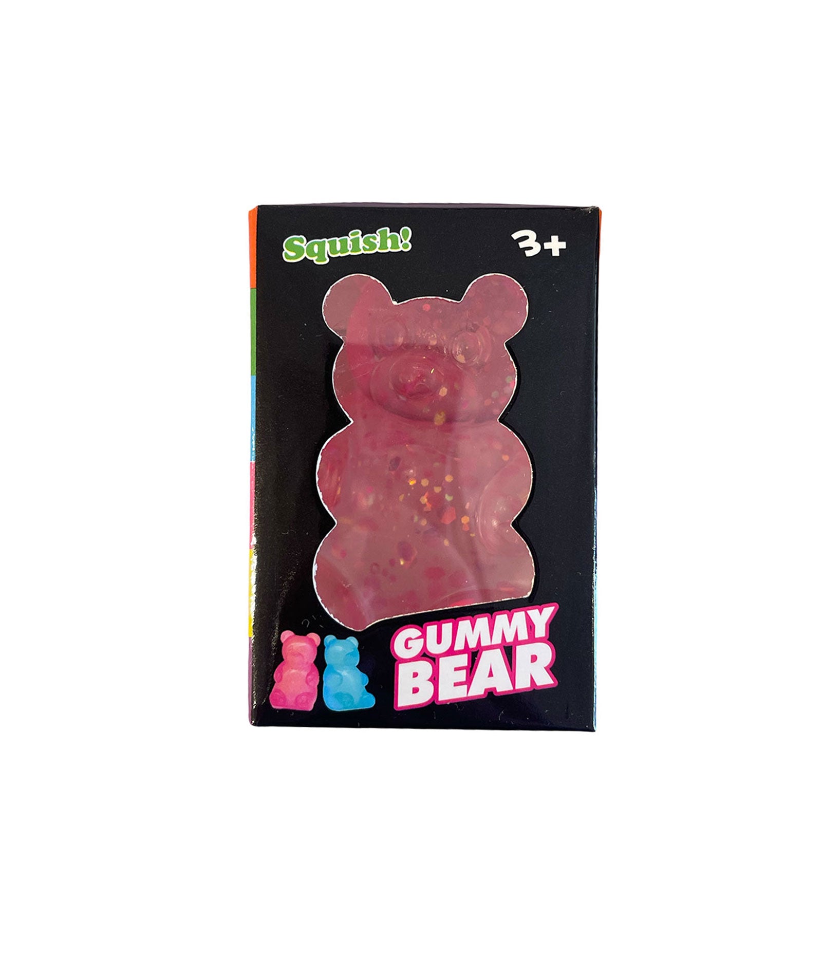 Frankie's Brand Squishy Glitter Bear Accessories Frankie's Exclusives Multi