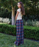 Katie J NYC Girls Bree Plaid Flannel Lounge Pants Girls Casual Bottoms Katie J NYC