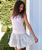 Summer Loving Girls Gigi Skirt Rose Girls Casual Bottoms Summer Loving Floral Y/S (7/8)