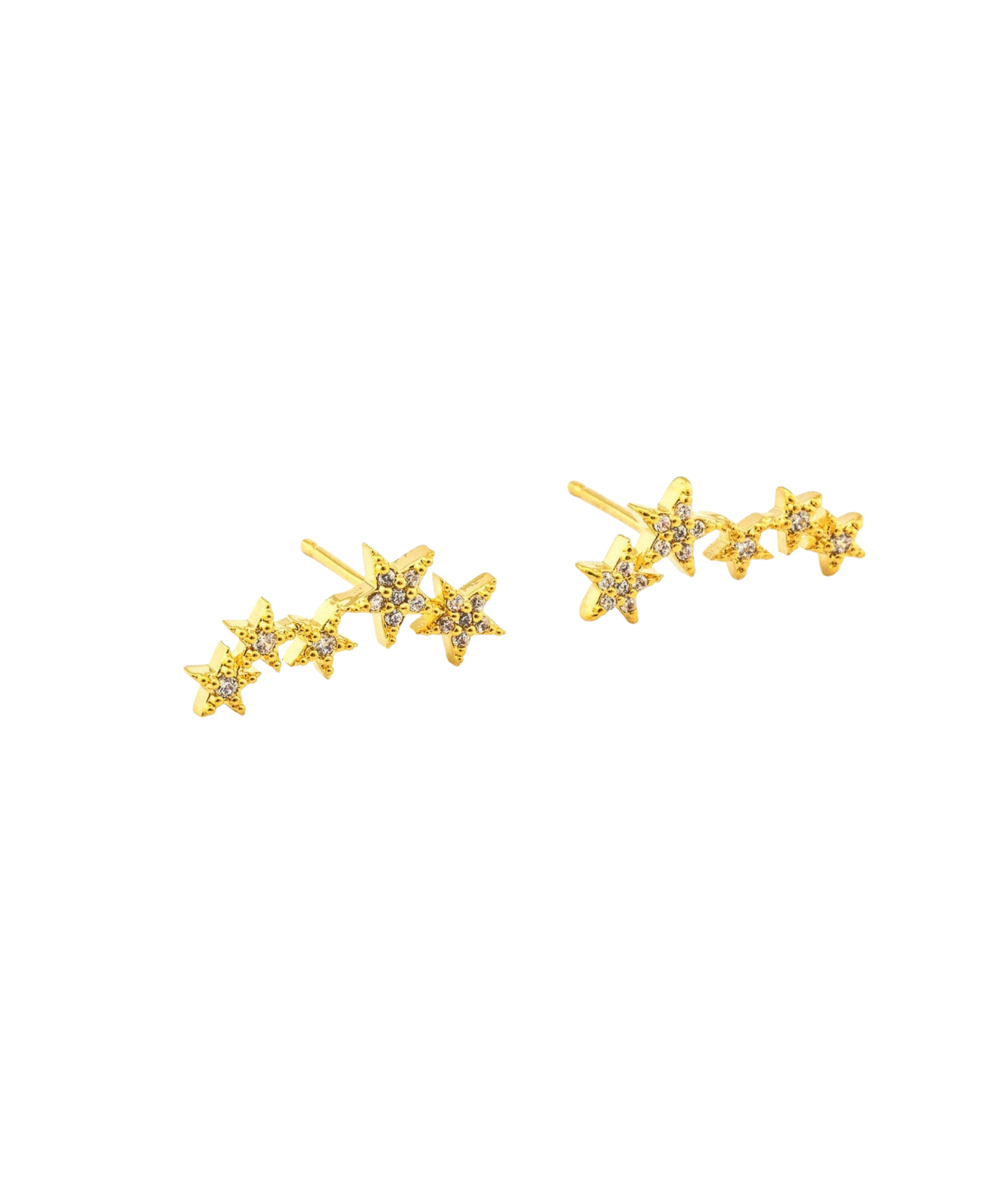 TAI 5 Star Studs Jewelry - Trend TAI Gold
