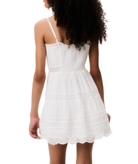 Love Shack Fancy Tween Charlize Dress Optic White Girls Casual Dresses Love Shack Fancy