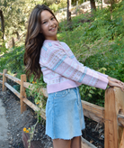 DL1961 Girls Jenny Lakefront Aura Mini Skirt Girls Casual Bottoms DL1961