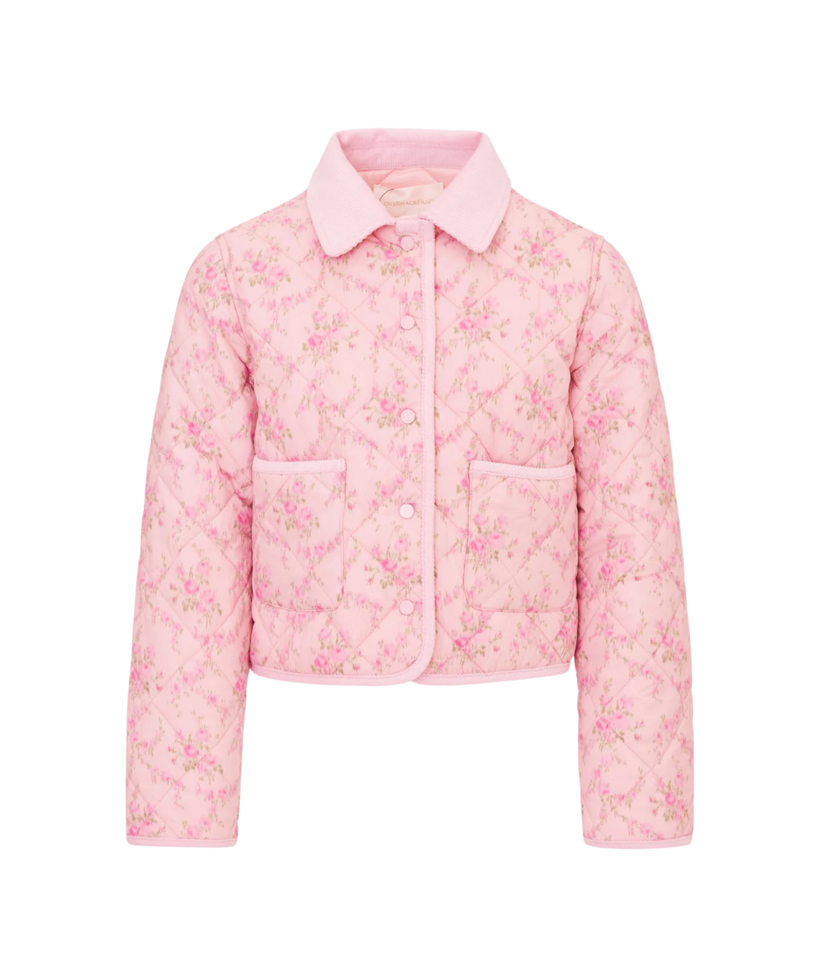 Love Shack Fancy Tween Norinda Jacket Spiced Camellia