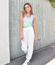 Katie J NYC Girls Dylan Sweatpants Girls Casual Bottoms Katie J NYC White Y/S (7/8)