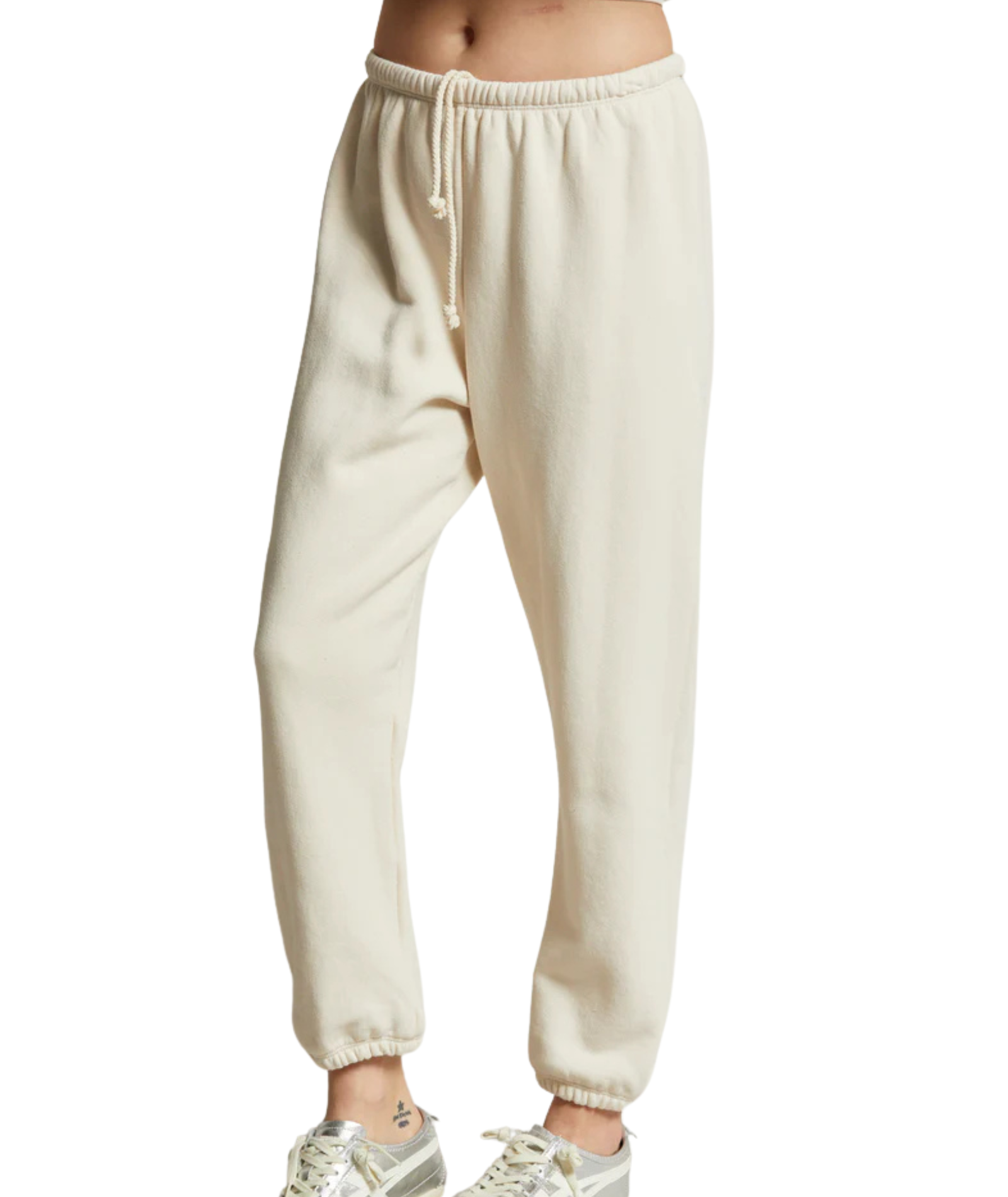 Perfect White Tee Women Stevie Fleece Easy Sweatpants Womens Casual Bottoms Perfect White Tee Sugar Juniors/Women XS