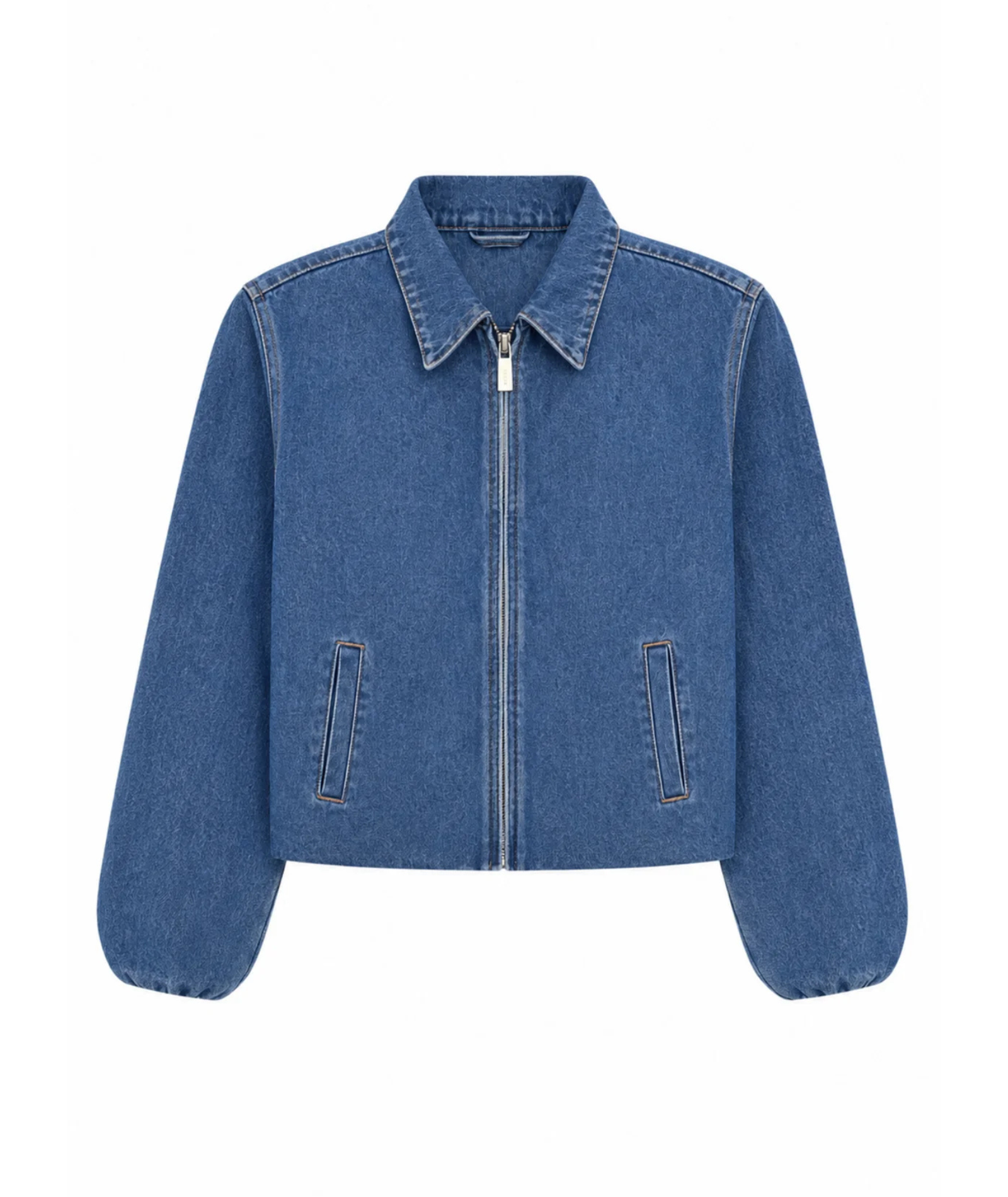 Katie J NYC Girls Dumbo Denim Bubble Jacket