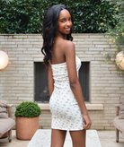 Theme Girls Stevie White Rose Tube Dress Girls Casual Dresses Theme-NYC