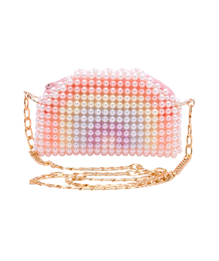 iScream Rainbow Beaded Crossbody Bag Accessories iScream   