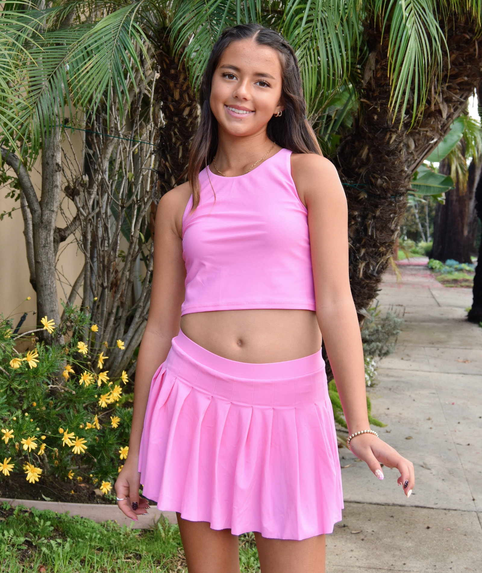 Shade Critters Paley Pleated Active Skirt Girls Casual Bottoms Shade Critters