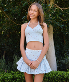 Katie J NYC Girls Cherry Seersucker Dixie Skirt Girls Casual Bottoms Katie J NYC