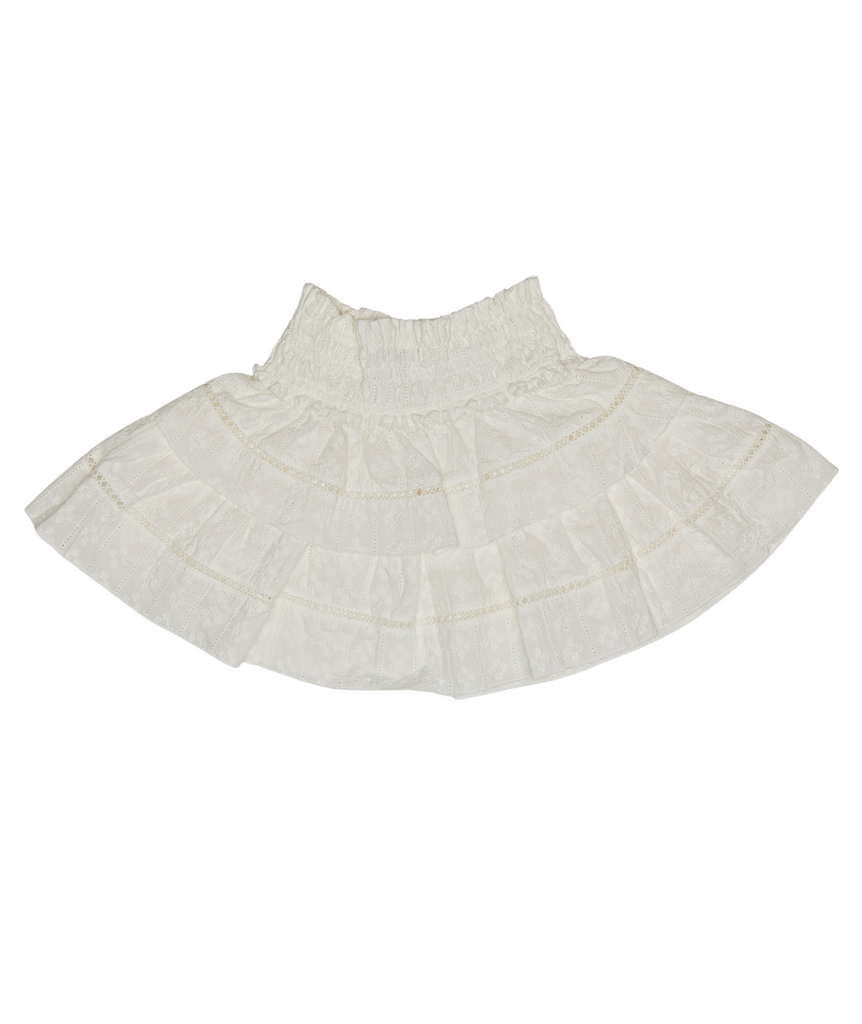 FBZ Girls Lottie Eyelet Skirt Girls Casual Bottoms FBZ Flowers By Zoe