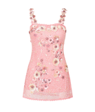 Love Shack Fancy Women Rosmara Dress Cherry Blossom Girls Special Dresses Love Shack Fancy Pink Juniors/Women 00