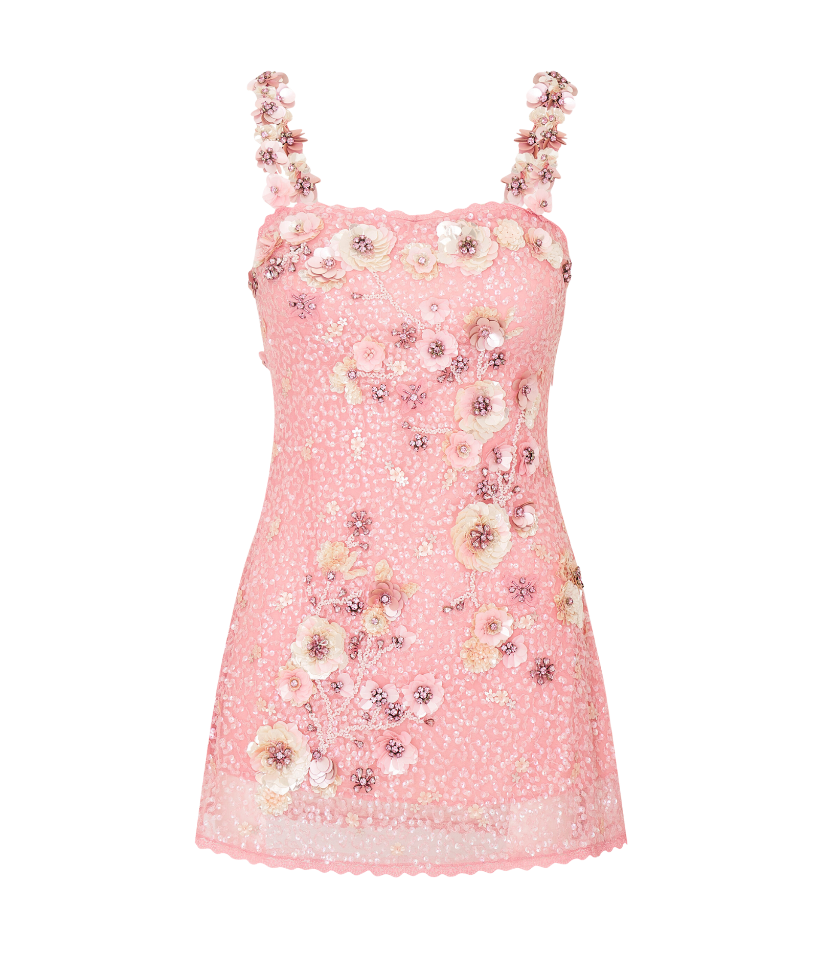 Love Shack Fancy Women Rosmara Dress Cherry Blossom Girls Special Dresses Love Shack Fancy Pink Juniors/Women 00