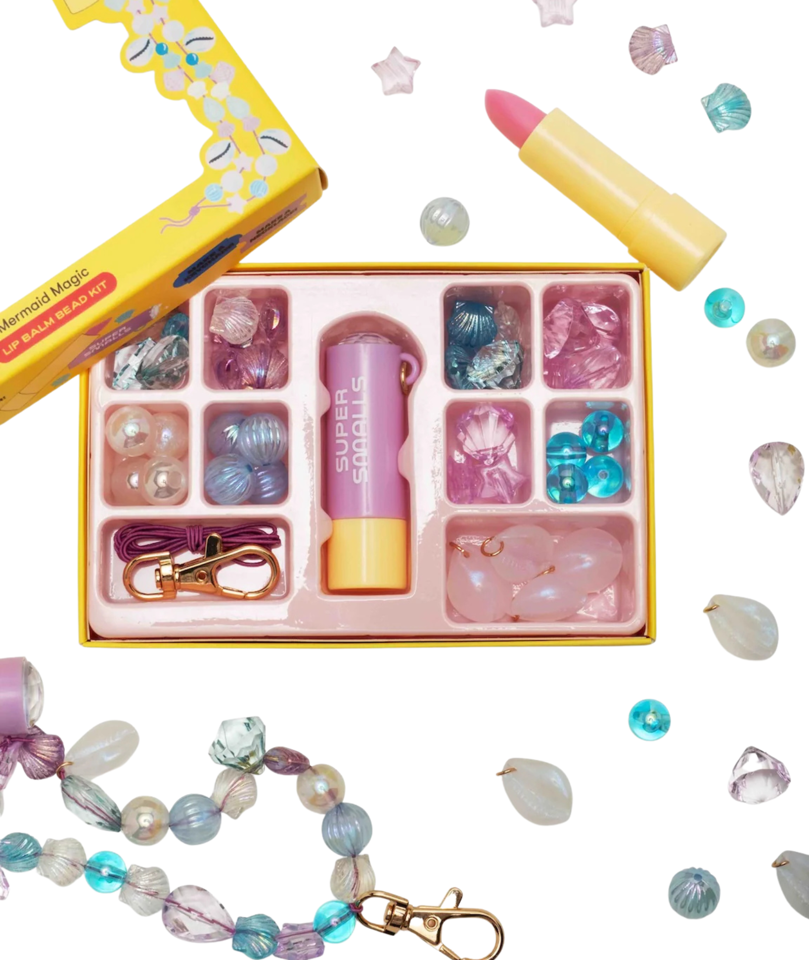 Super Smalls Mermaid Magic Lip Balm Bead Kit Accessories Super Smalls