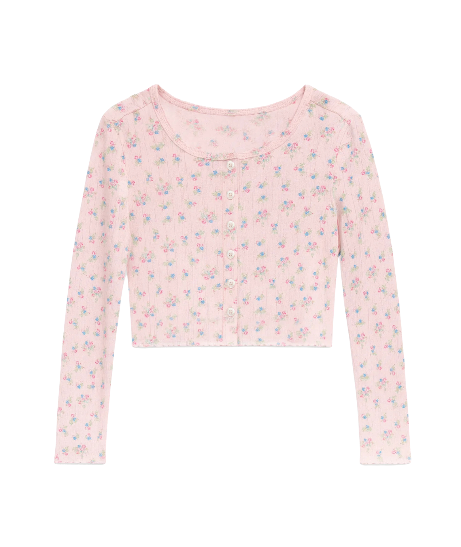 Katie J NYC Girls Marina Cardigan Perfect Petals Girls Casual Tops Katie J NYC Floral Y/S (7/8)