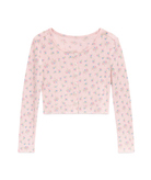 Katie J NYC Girls Marina Cardigan Perfect Petals Girls Casual Tops Katie J NYC Floral Y/S (7/8)