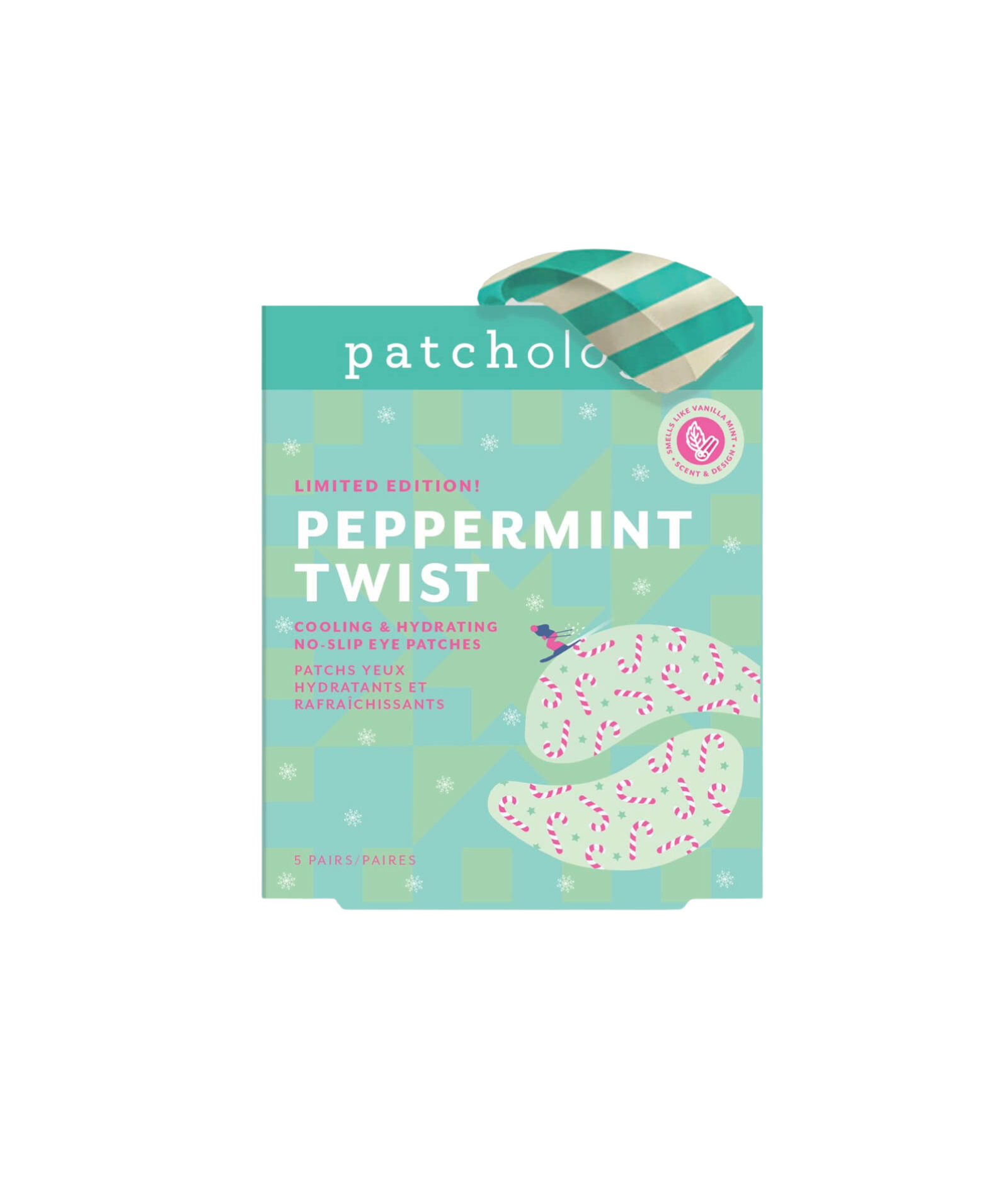 Patchology Eye Patches Peppermint Twist Accessories Frankie's Exclusives Multi