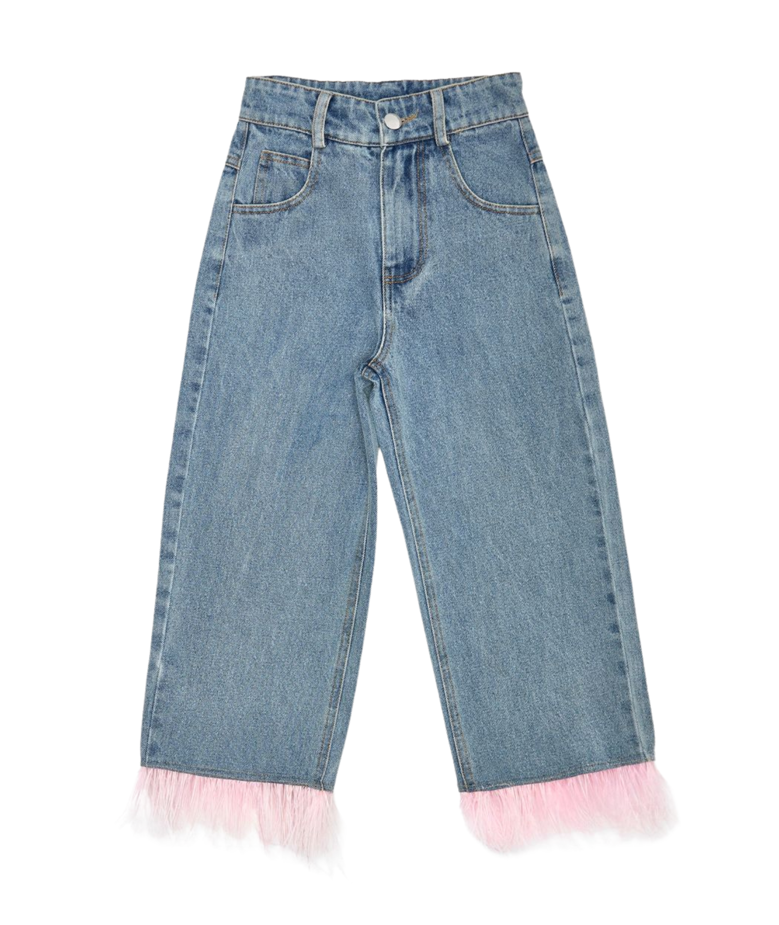 Mini Dreamers Girls Alexis Feather Jeans Girls Denim Mini Dreamers Denim Y/4