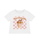 Katie J NYC Girls Boxy Baby Tee Hot Chocolate