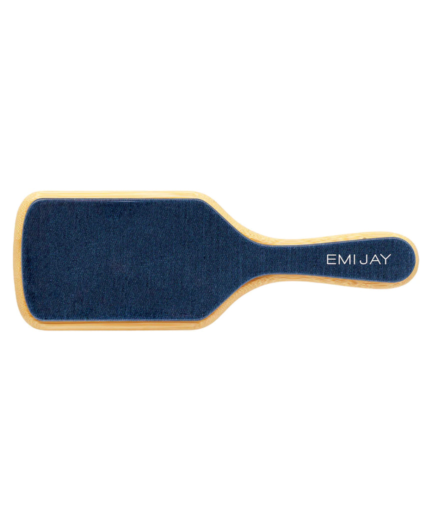 Emi Jay Bamboo Paddle Brush in Midnight Accessories Emi Jay   