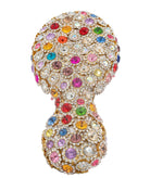 Bari Lynn Crystal Mini Brush Multi Jewel Accessories Bari Lynn Multi