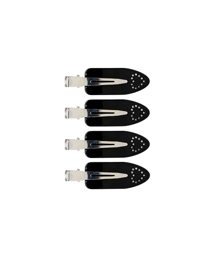 Emi Jay Ornament Popstar Clips in Amour Noir Accessories Emi Jay   