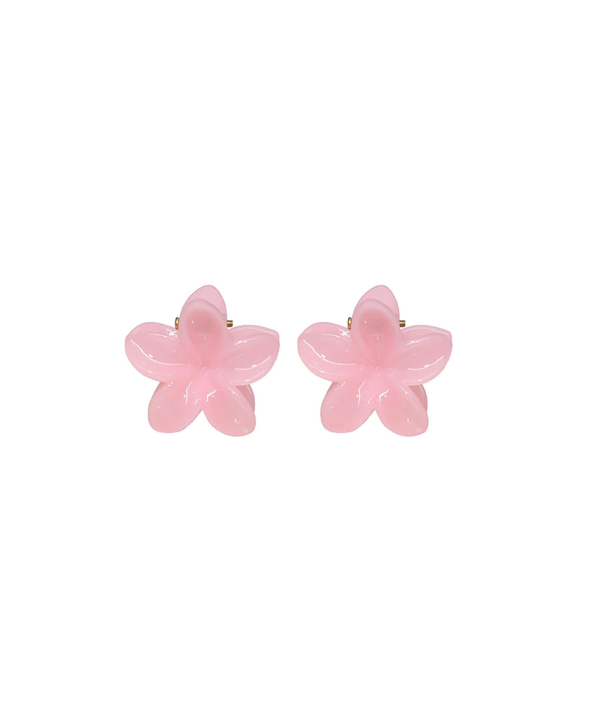 Emi Jay Set of 2 Baby Super Bloom Clips in Jelly Peach Accessories Emi Jay   