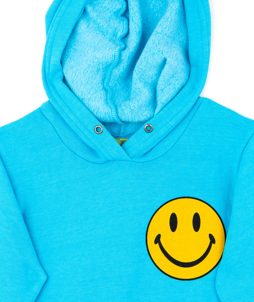 Aviator Nation Kids Smiley 2 Pullover Hoodie Girls Casual Tops Aviator Nation   
