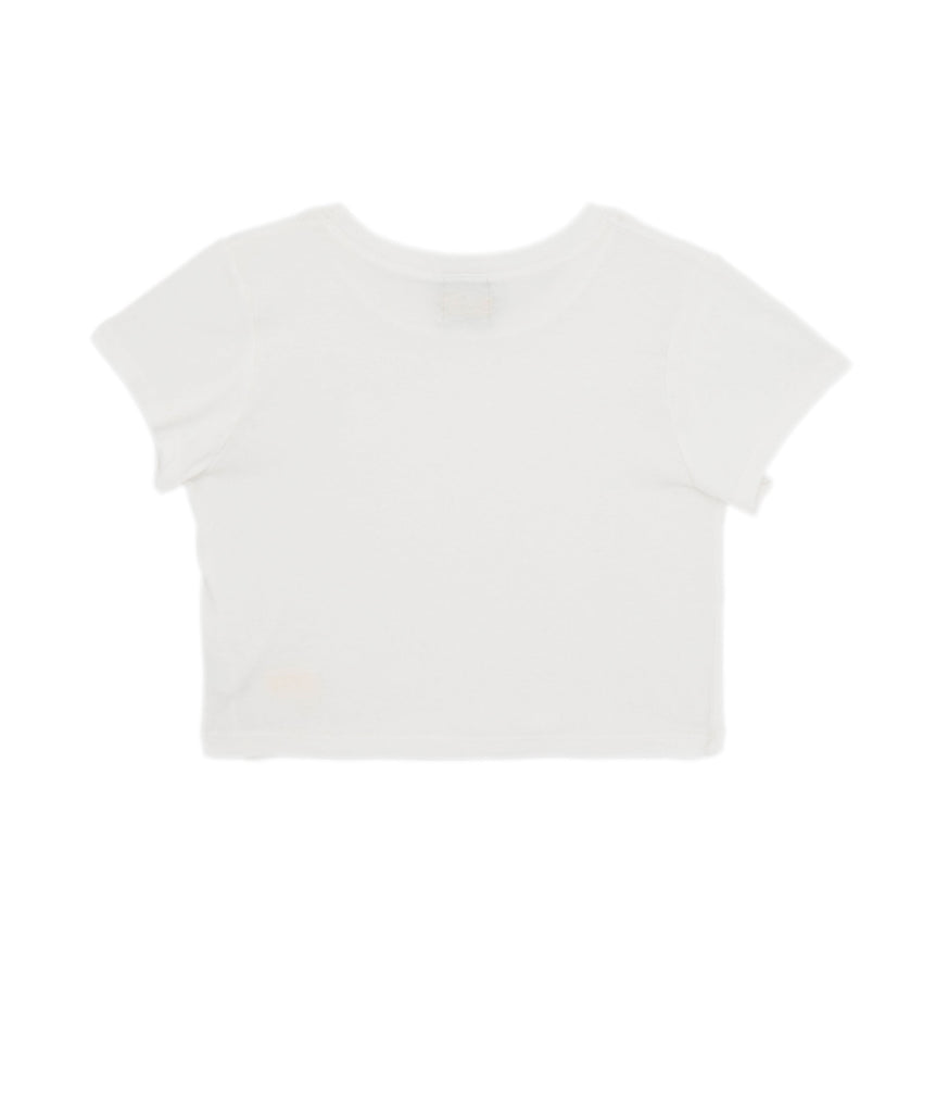 Love Junkie Girls Embroidered Baby Tee Girls Casual Tops Love Junkie   