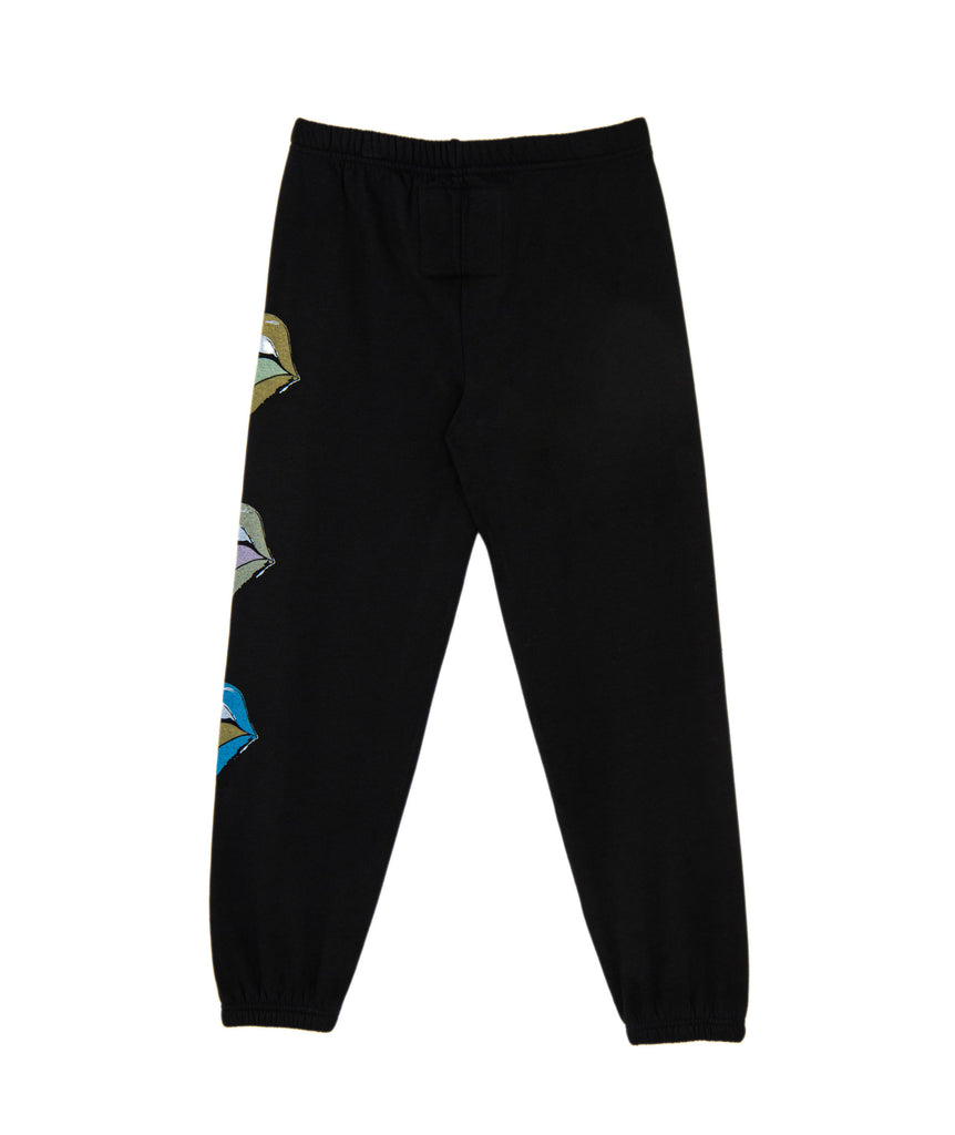 Rowdy Sprout Girls Rolling Stones Sweatpants Girls Casual Bottoms Rowdy Sprout   