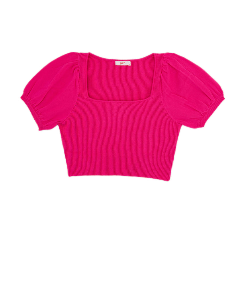 8apart Women Macy Puff Sleeve Sweater Distressed/seasonal womens 8apart Pink Juniors/Women S 