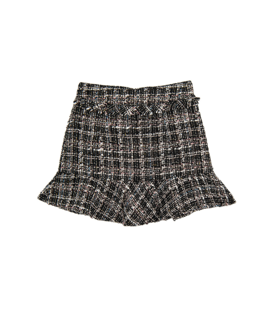 8apart Women Fallon Tweed Peplum Mini Skirt Womens Casual Bottoms 8apart   