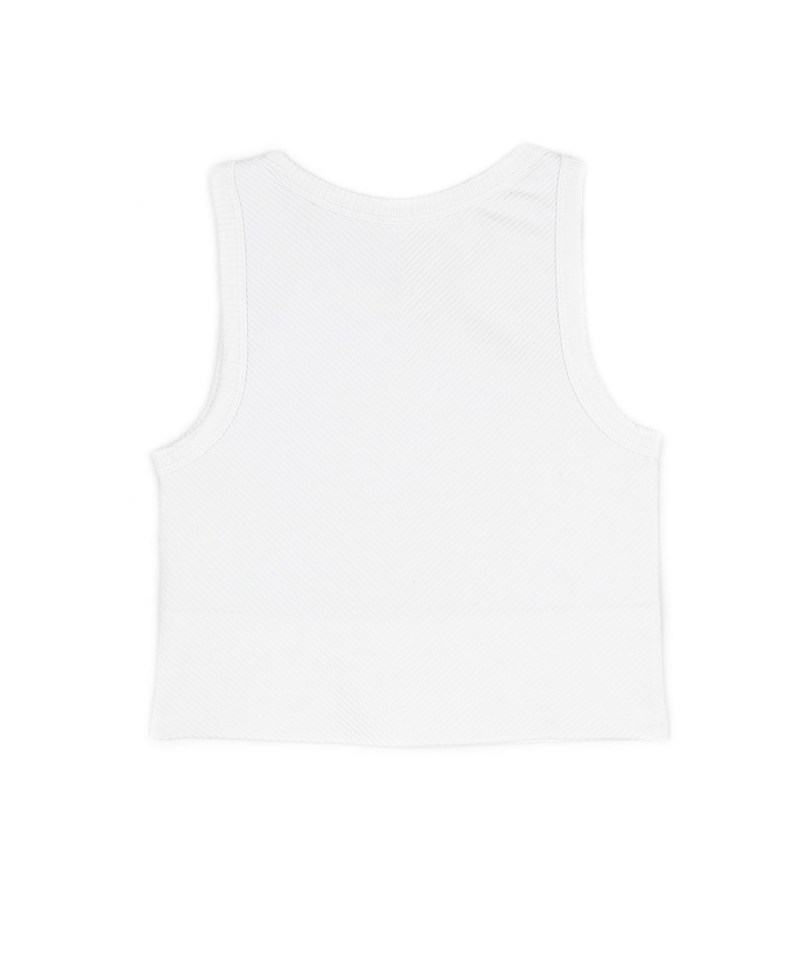 Sawyer Chevron Highneck Crop Top Women 2 Distressed/seasonal womens Niki Biki