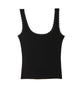 8apart Women Gabby Lace Trim Tank Distressed/seasonal womens 8apart Black Juniors/Women XXS