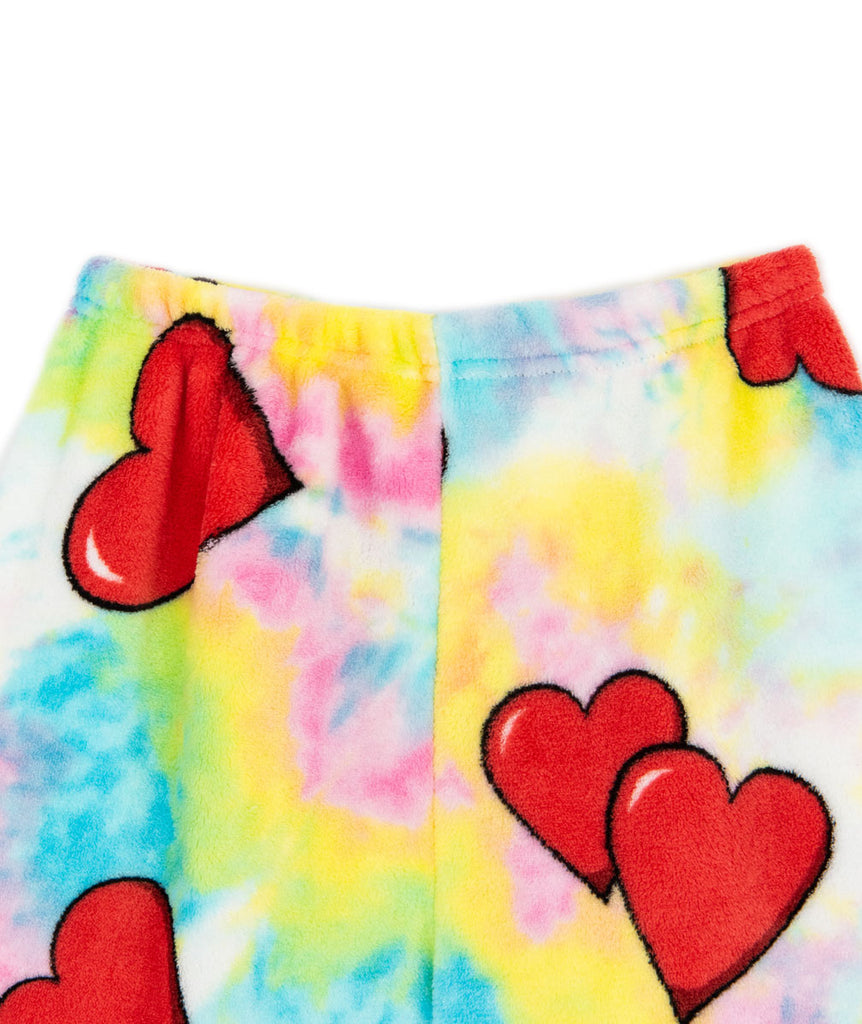 Made with Love and Kisses Girls Tie-Dye Hearts Pants Accessories Made with Love and Kisses   