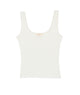 8apart Women Gabby Lace Trim Tank Distressed/seasonal womens 8apart White Juniors/Women XXS