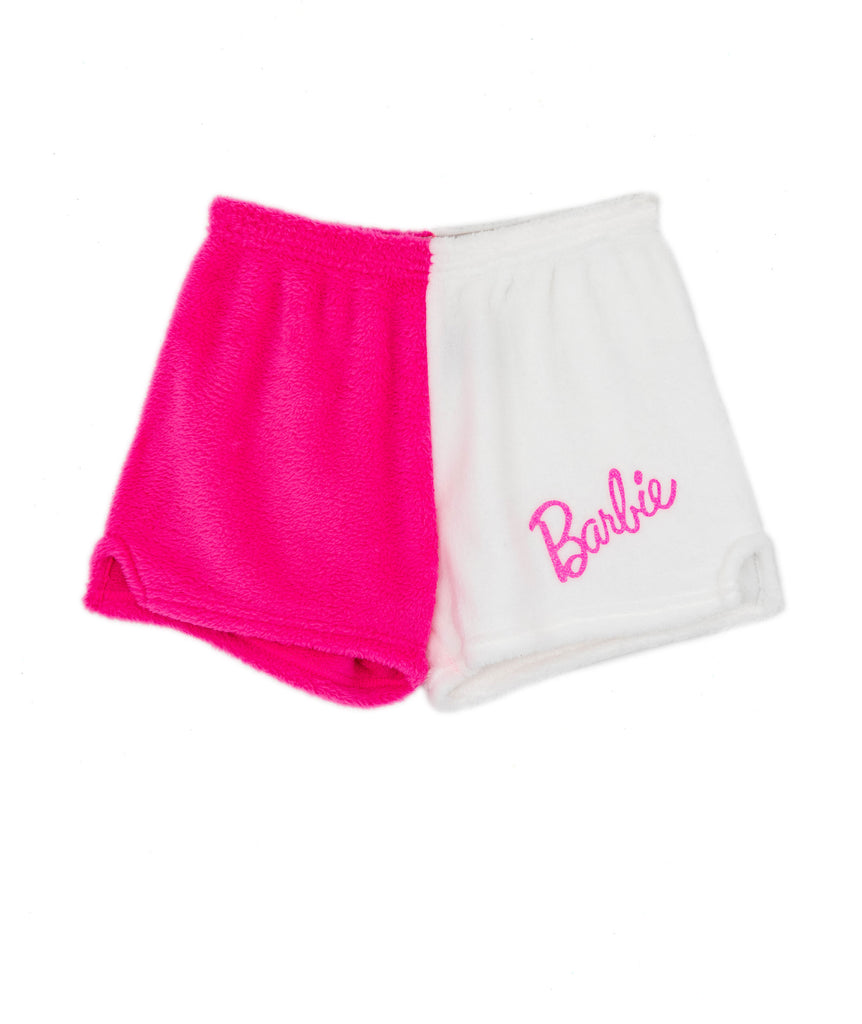Made with Love and Kisses Girls Neon Pink/White Barbie Shorts Accessories Made with Love and Kisses   